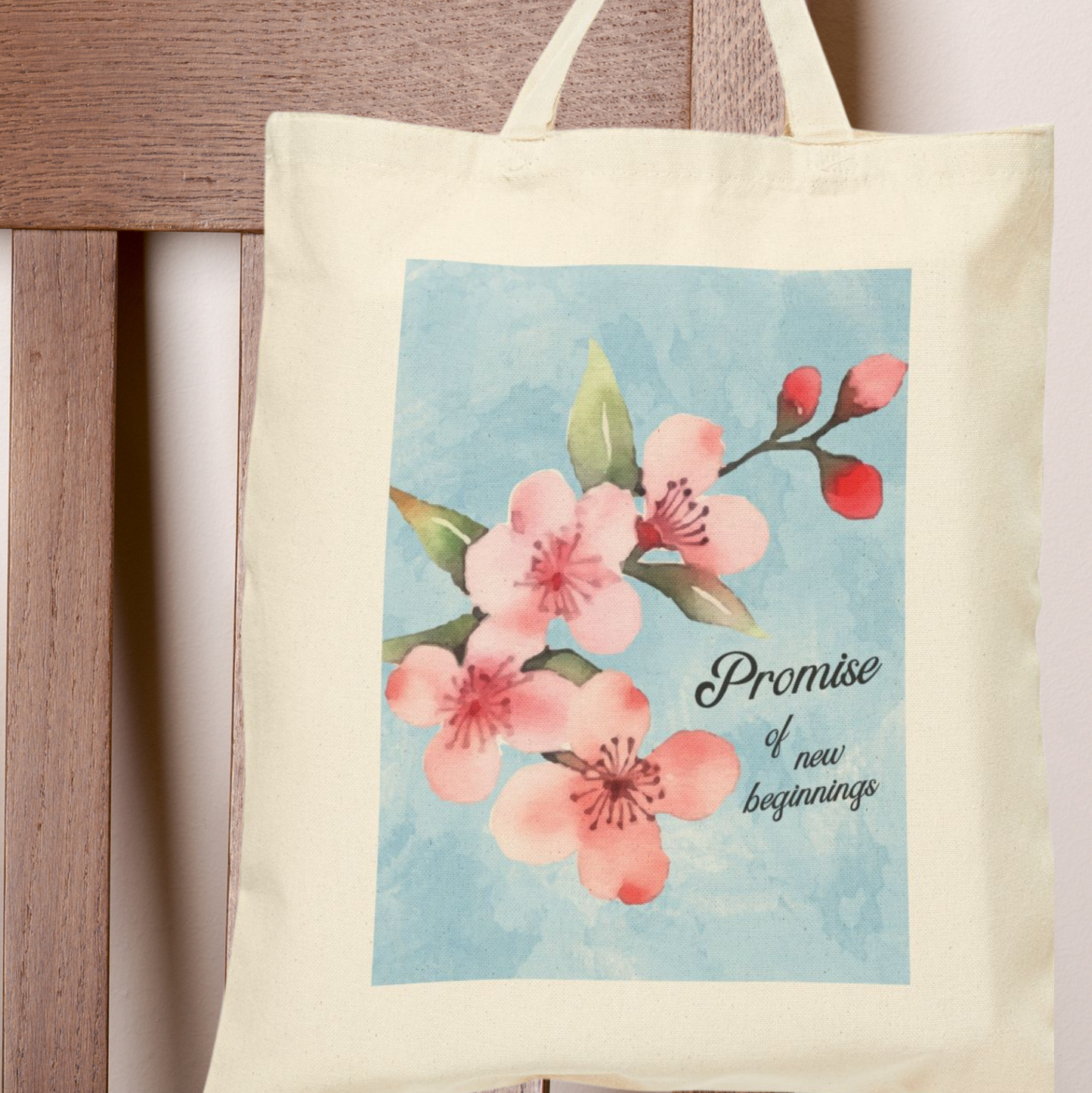 Promise Of New Beginnings Cotton Tote Bag
