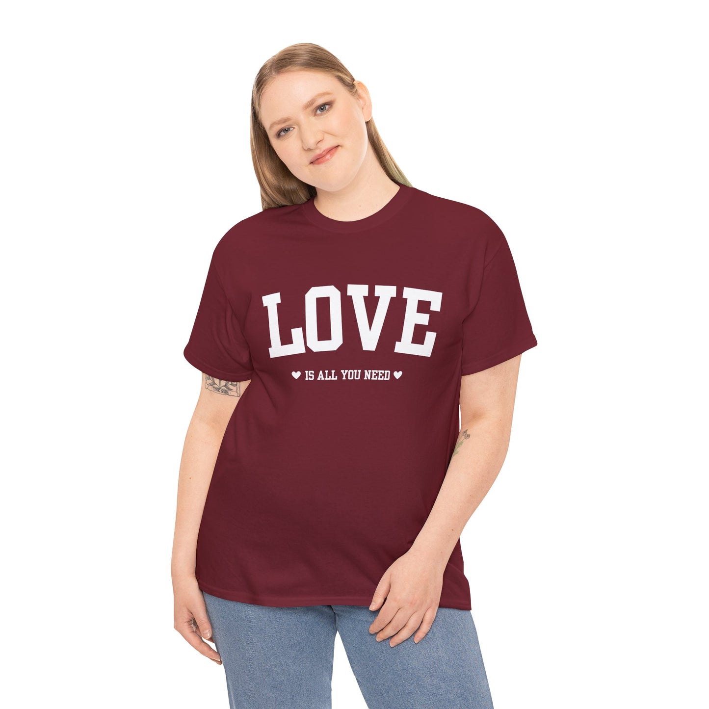 Love Is All You Need Cotton Tee