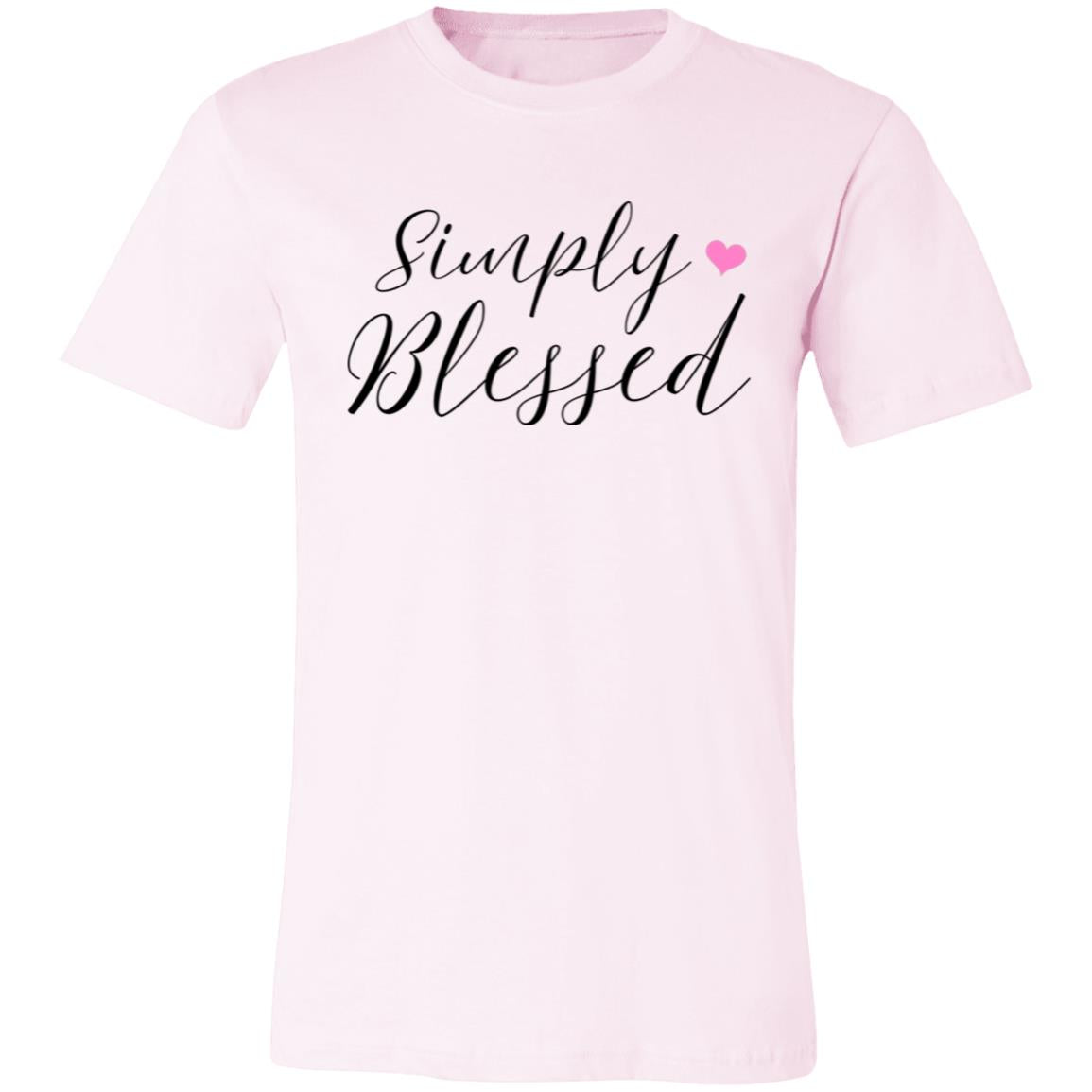 Simply Blessed Bella Canvas short sleeve TShirt