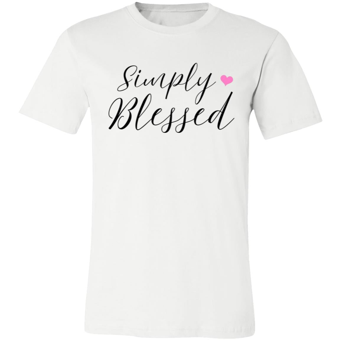 Simply Blessed Bella Canvas short sleeve TShirt