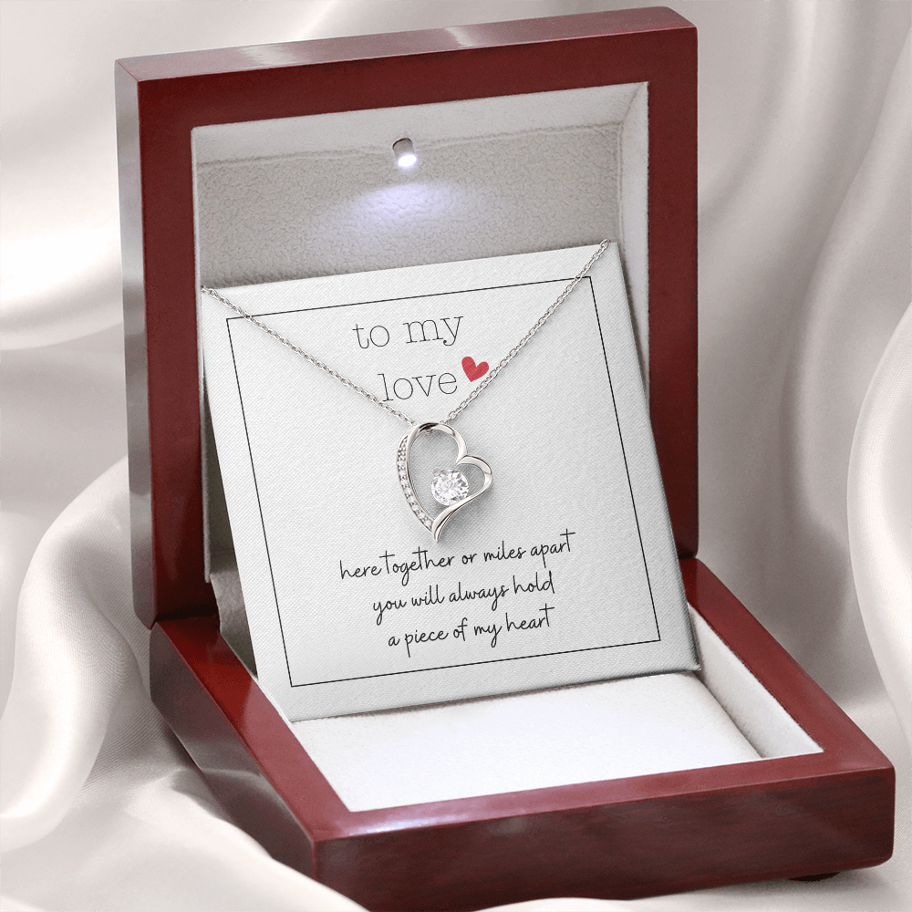 To My Love Tiny Heart | Forever Love Necklace