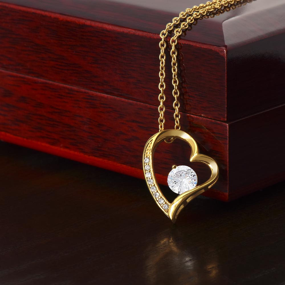 To My Amazing Daughter Pink | Forever Love Necklace
