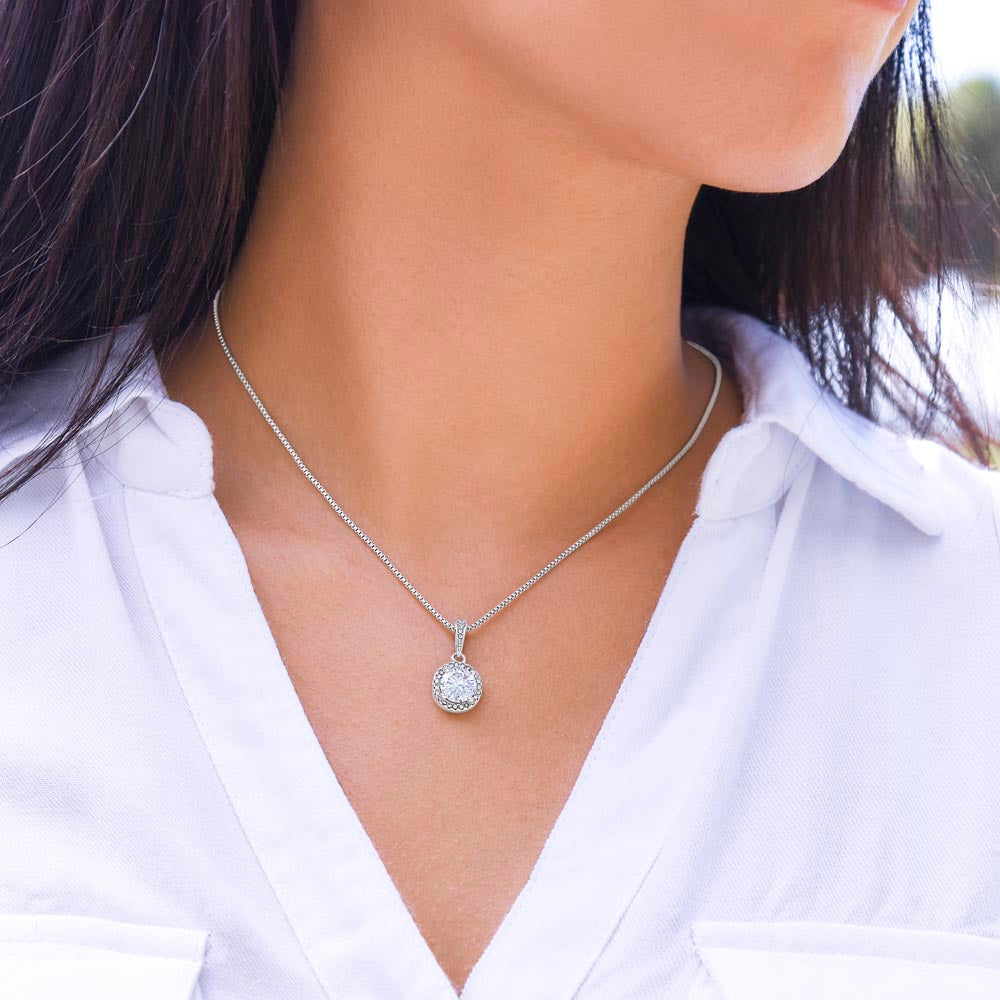 To My Amazing Daughter Pink | Eternal Hope Necklace
