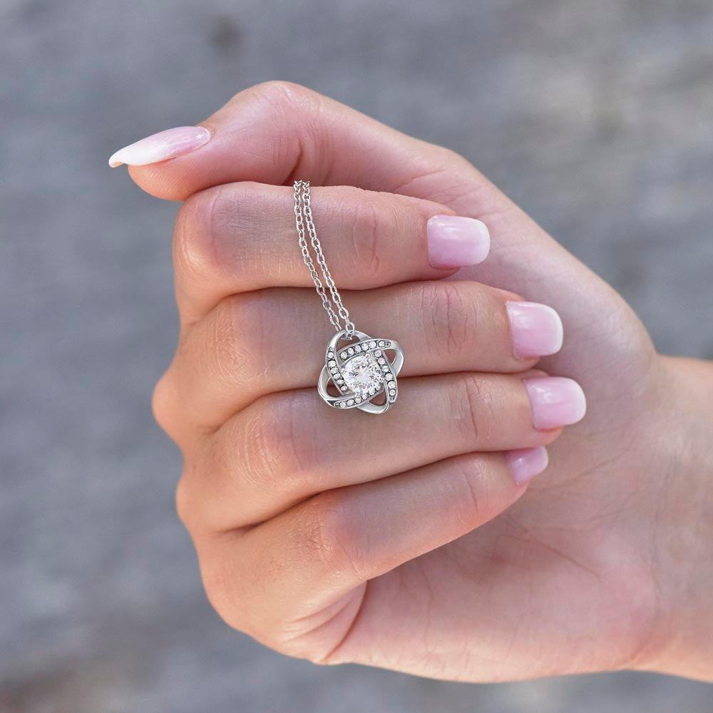 Love Knot Necklace Wife Heart Love Husband