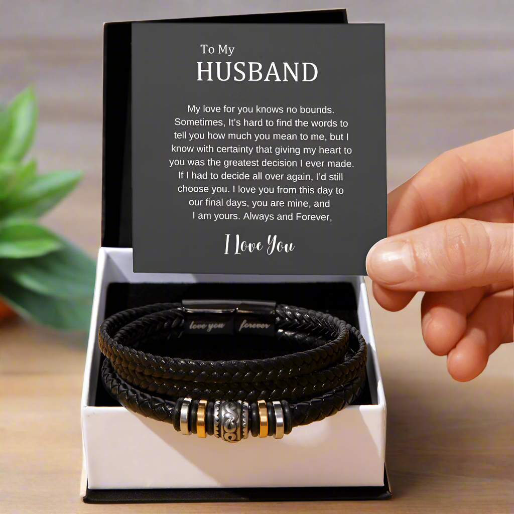 To My Husband | Love You Forever Bracelet