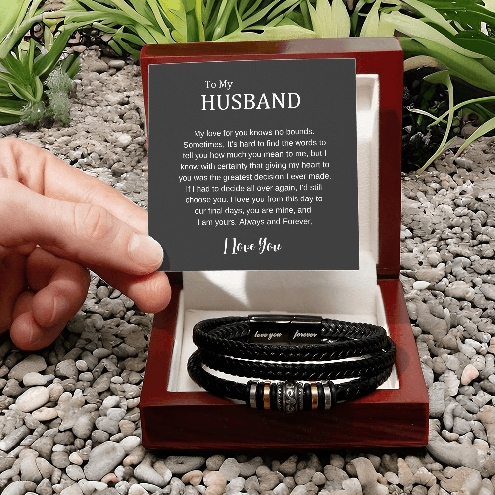 To My Husband | Love You Forever Bracelet