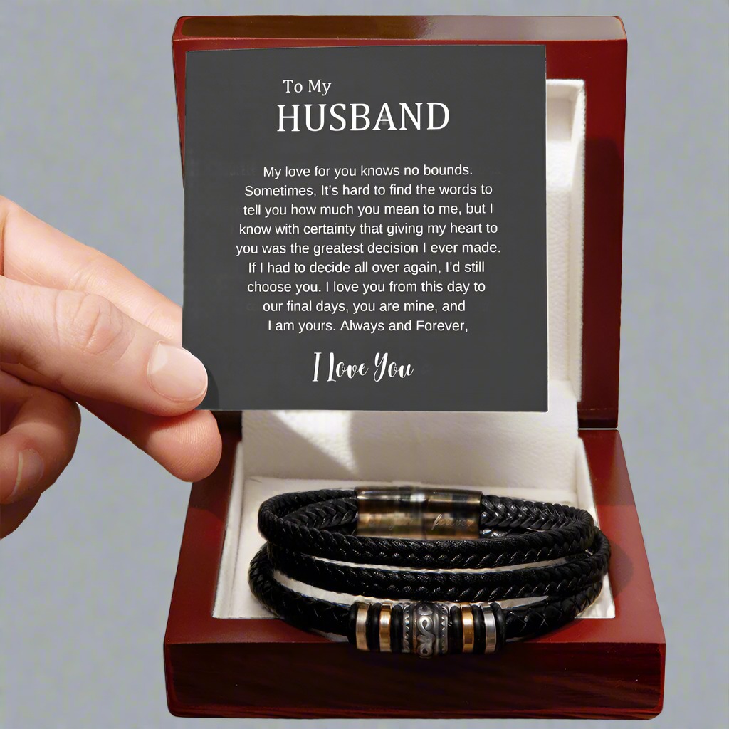 To My Husband | Love You Forever Bracelet