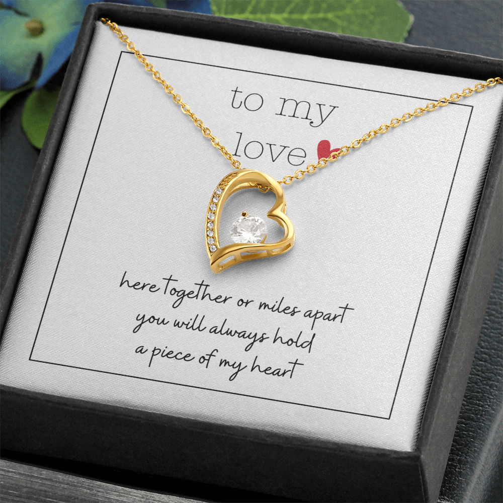 To My Love Tiny Heart | Forever Love Necklace