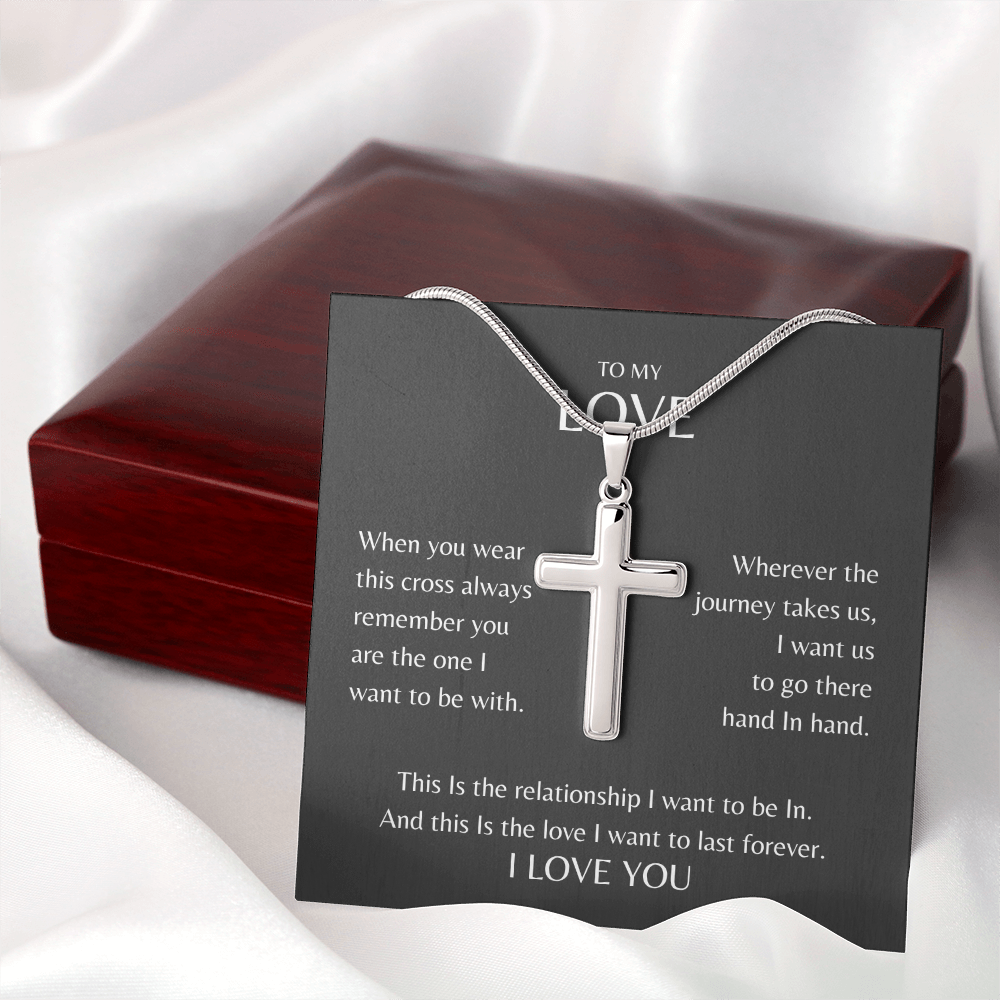 To My Love | Cross Necklace