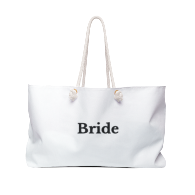 Weekender Bag Oversized Tote Personalized Initials