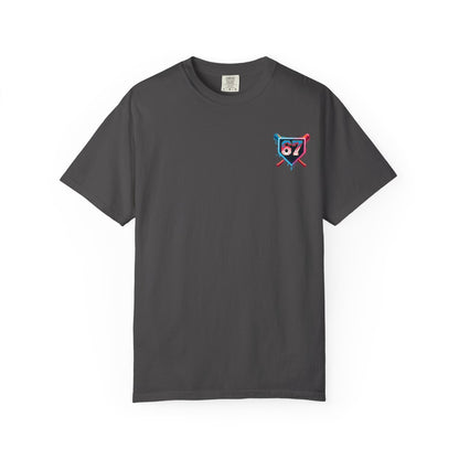 67 Drip Base Bat Baseball Tshirt mockup laggon
