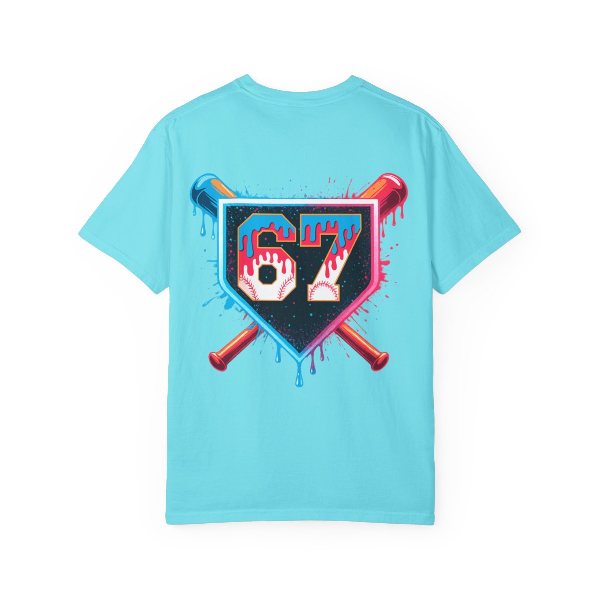 67 Drip Base Bat Baseball Tshirt 