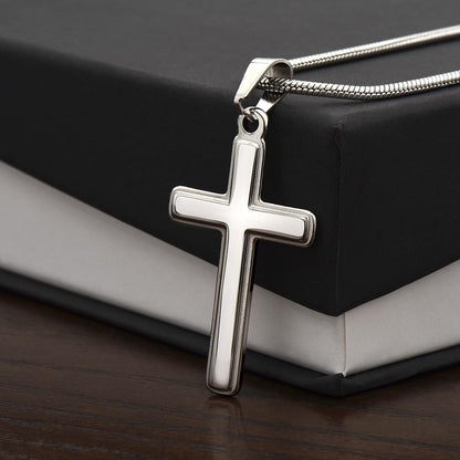 Personalized To My Cross Necklace