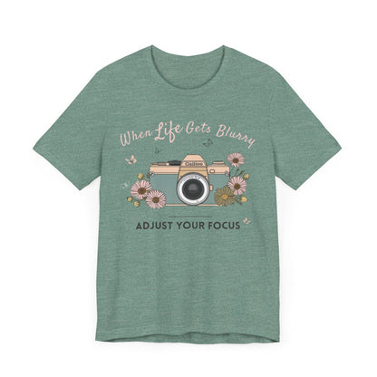Adjust Your Focus TShirt Front 