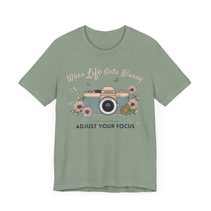 Adjust Your Focus TShirt Front 