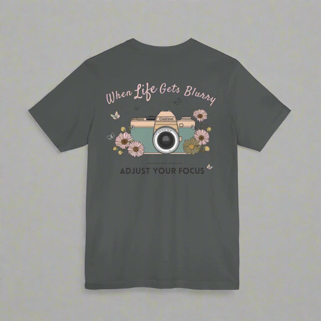 Adjust your focus photography T shirt