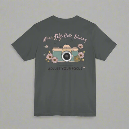 Adjust your focus photography T shirt