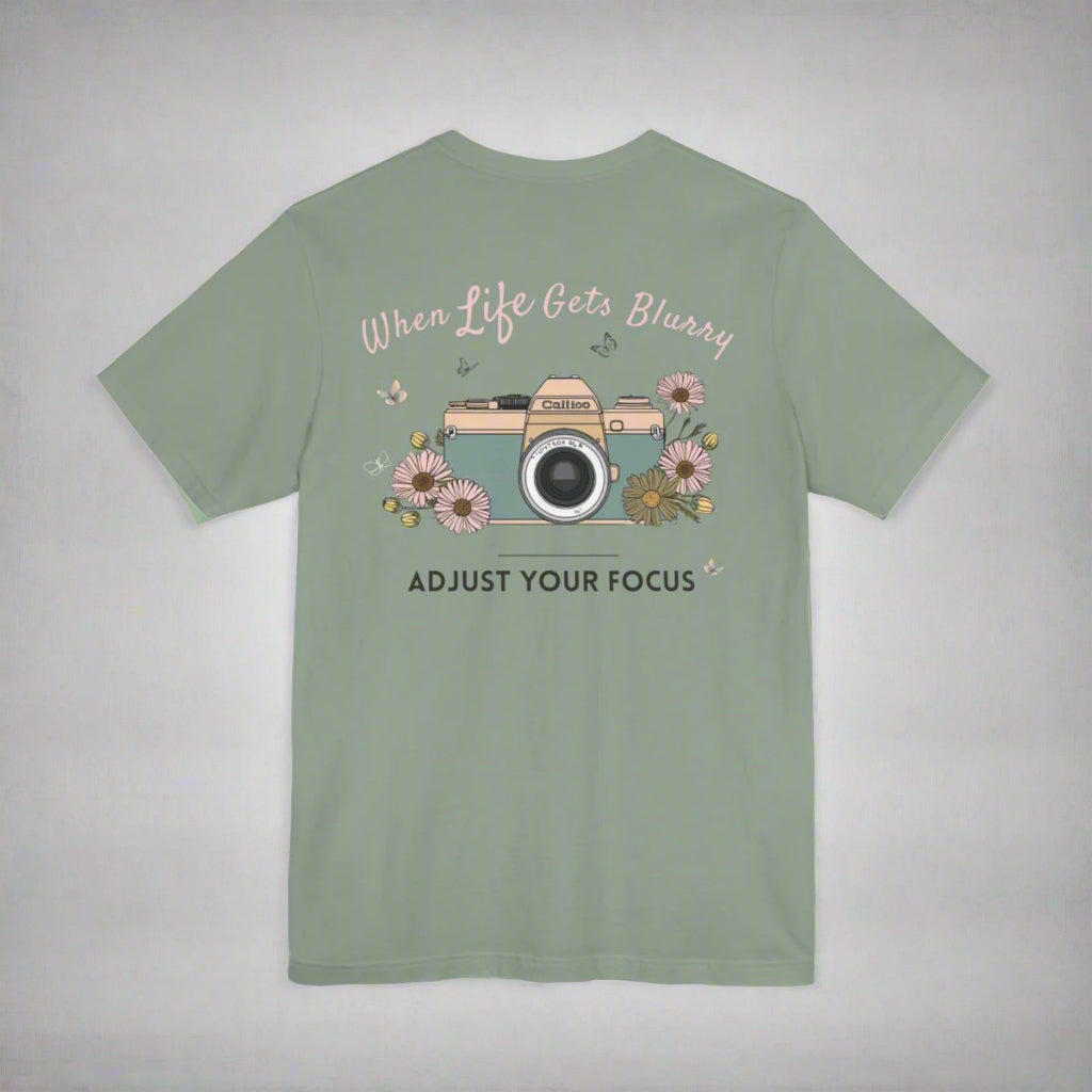 Adjust your focus photography T shirt