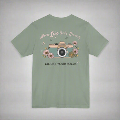 Adjust your focus photography T shirt