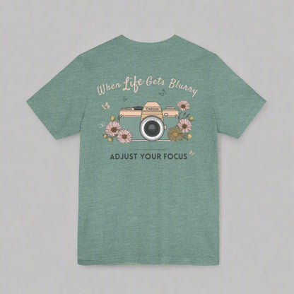 Adjust your focus photography T shirt