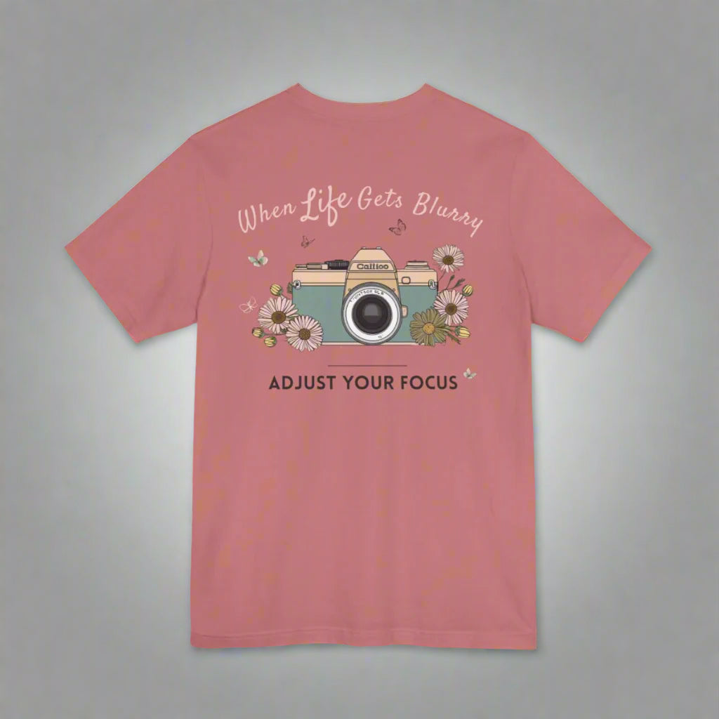Adjust your focus photography T shirt