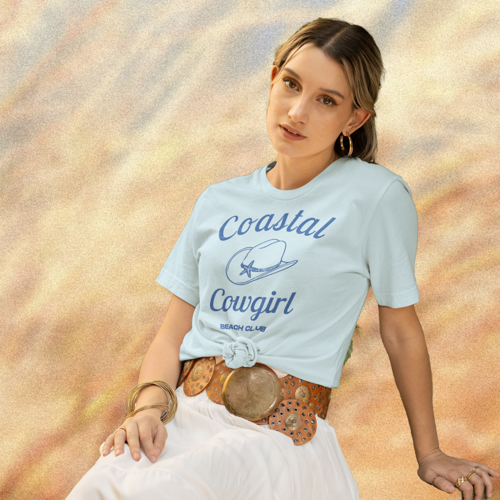 Coastal Cowgirl Beach Club T-Shirt