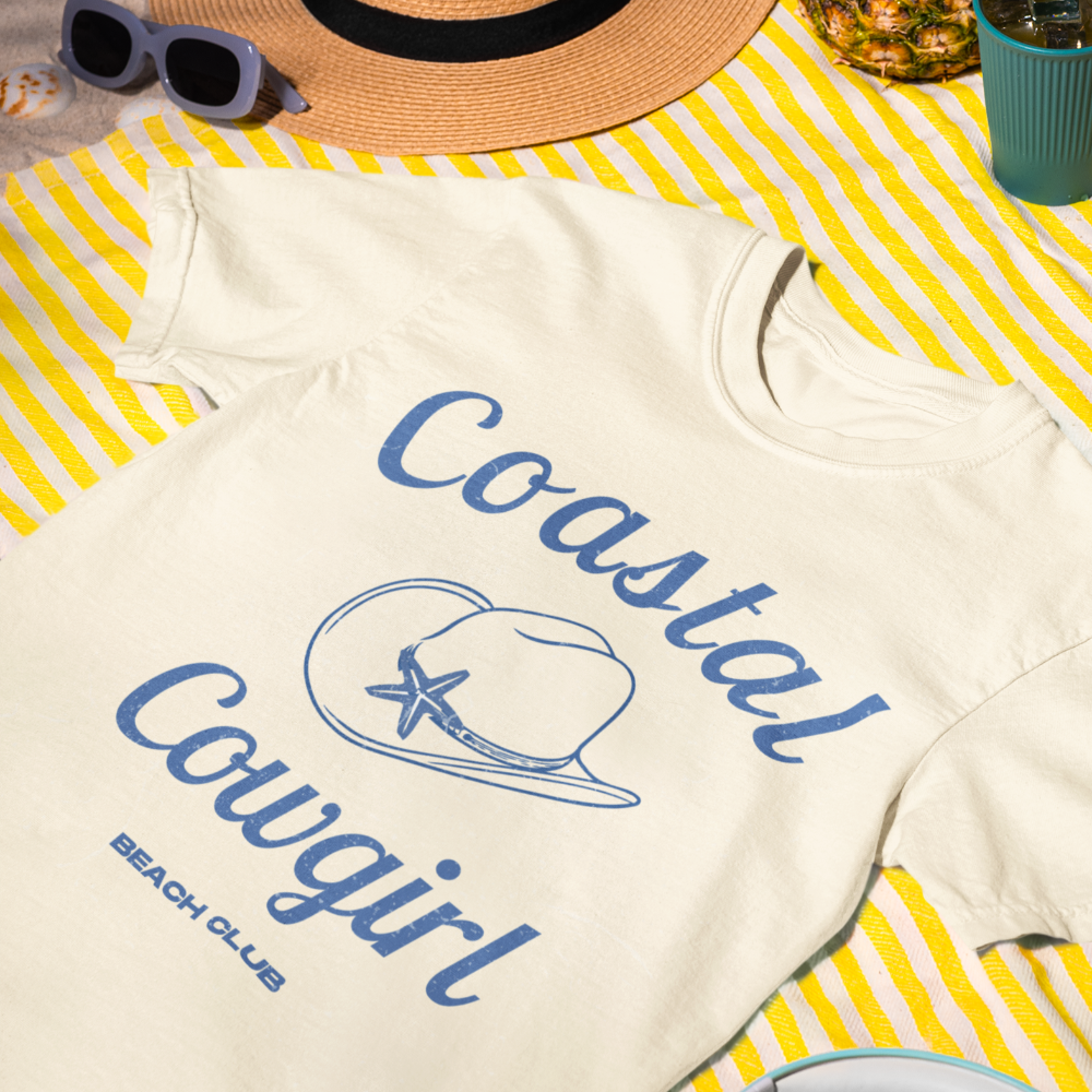 Coastal Cowgirl Beach Club T-Shirt