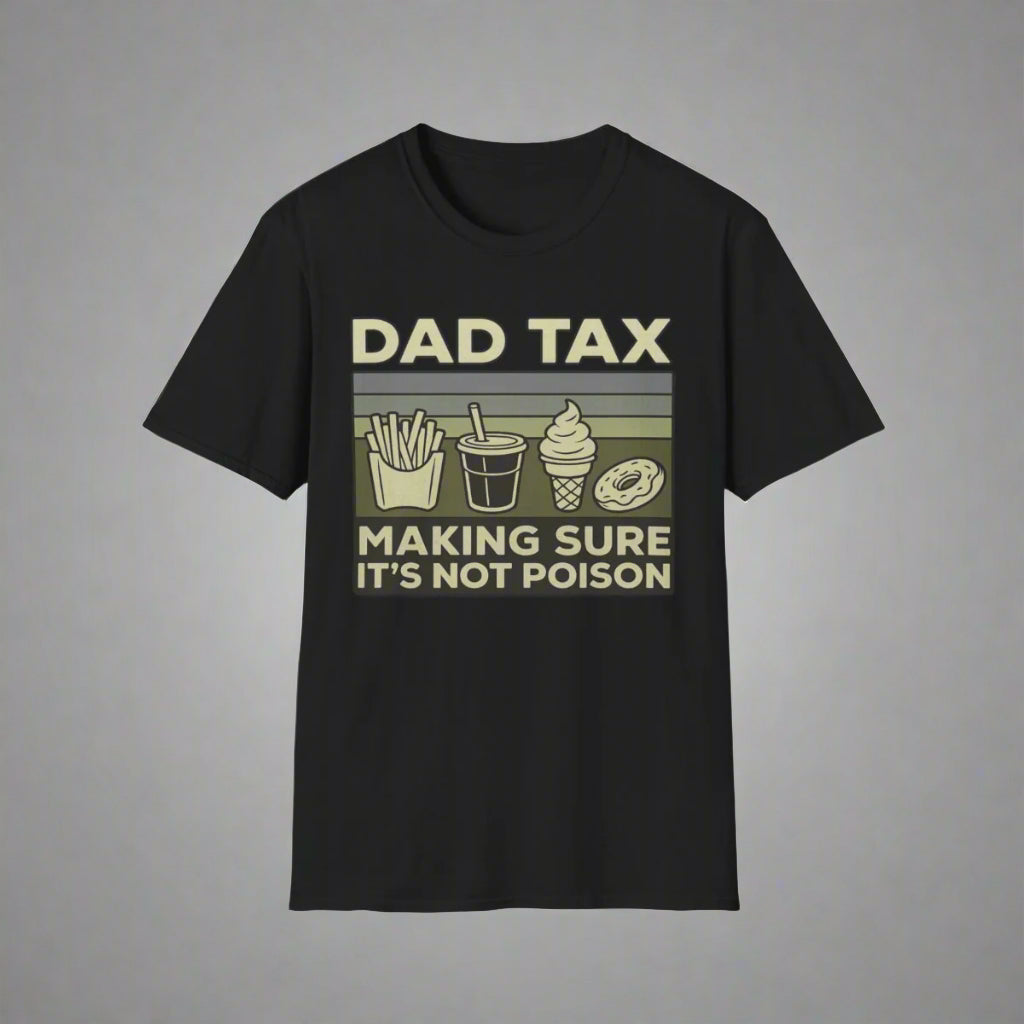 Dad Tax T-Shirt gray tone
