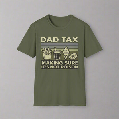 Dad Tax T-Shirt gray tone