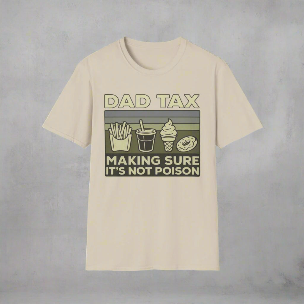 Dad Tax T-Shirt gray tone