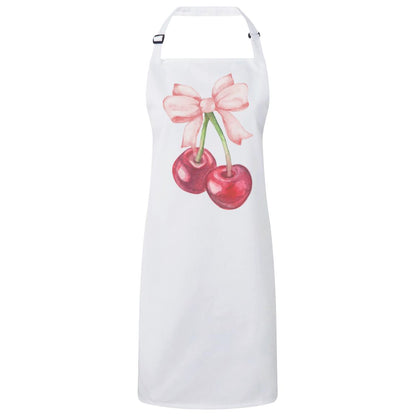 Sweet Cherries Sustainable Unisex Bib Apron