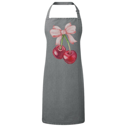 Sweet Cherries Sustainable Unisex Bib Apron