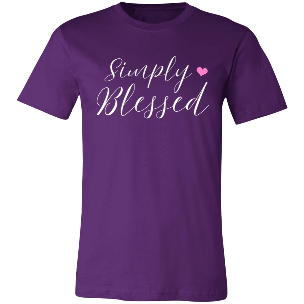 Simply Blessed Unisex Short-Sleeve T-Shirt