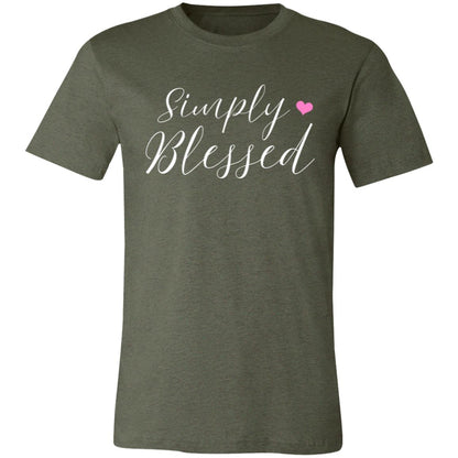 Simply Blessed Unisex Short-Sleeve T-Shirt