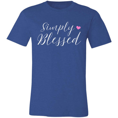 Simply Blessed Unisex Short-Sleeve T-Shirt