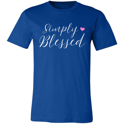 Simply Blessed Unisex Short-Sleeve T-Shirt