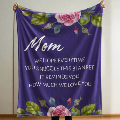Mom Cozy Plush Blanket