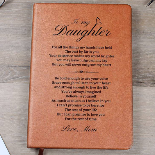 Personalized Journal Daughter love mom