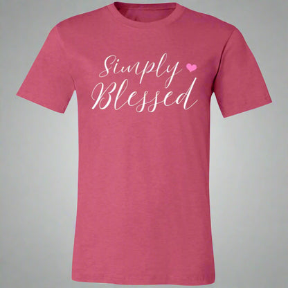Simply Blessed unisex t-shirt