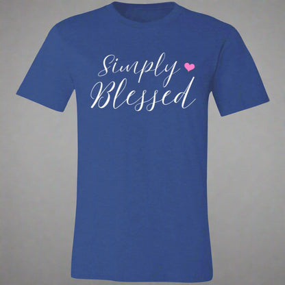 Simply Blessed unisex t-shirt 