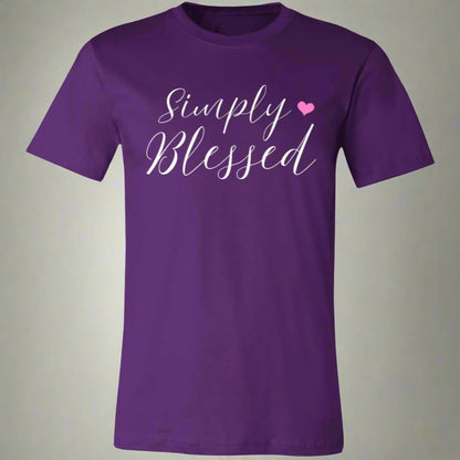 Simply Blessed unisex t-shirt 
