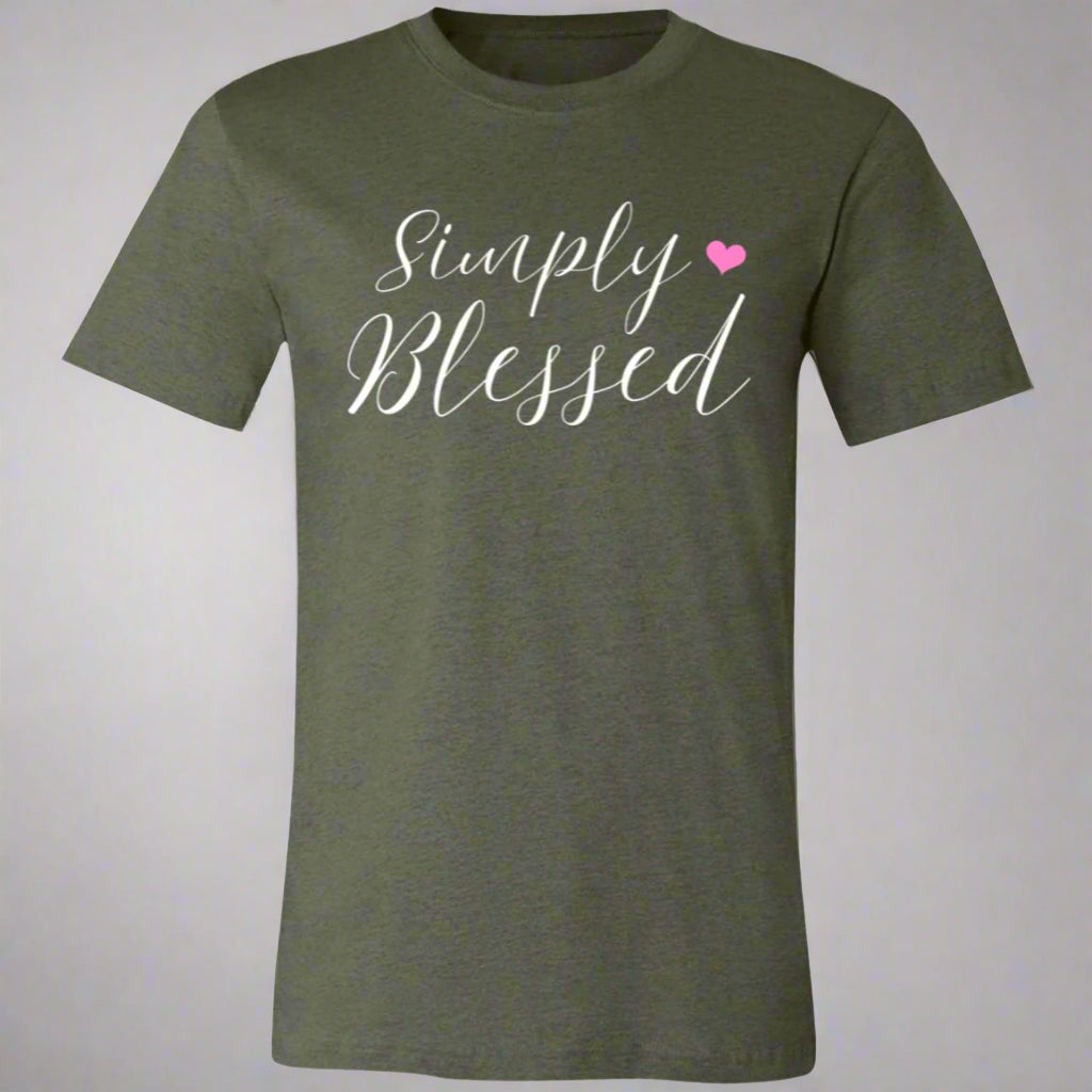 Simply Blessed unisex t-shirt