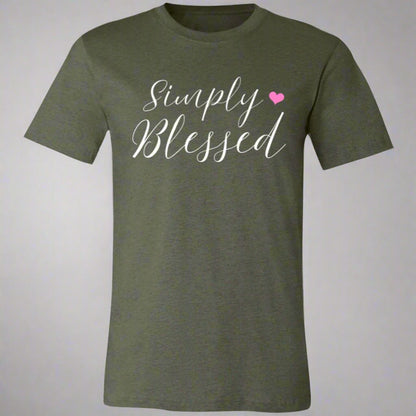 Simply Blessed unisex t-shirt