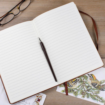 Personalized Life Is a Journey Leather Journal