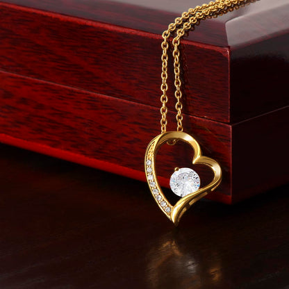 To My Amazing Daughter Pink | Forever Love Necklace