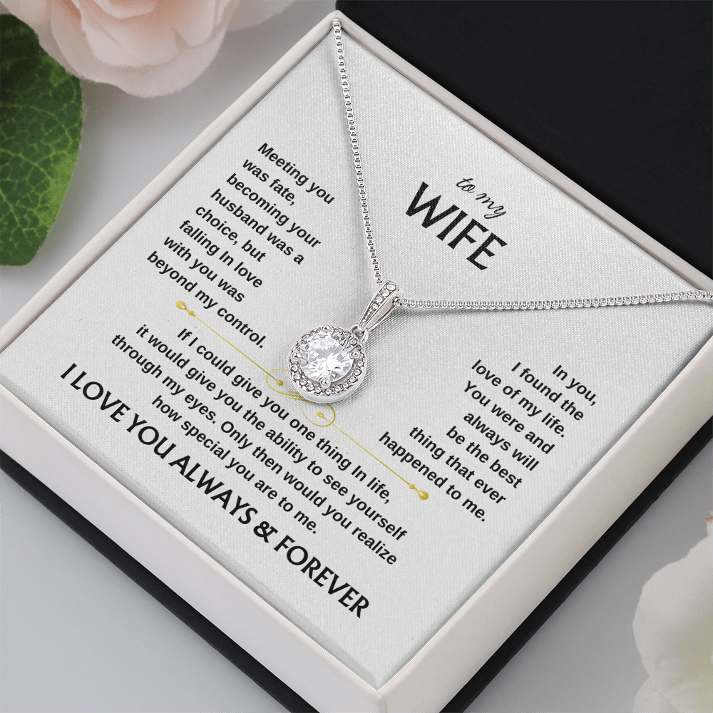 To My Wife Scroll | Eternal Hope Necklace