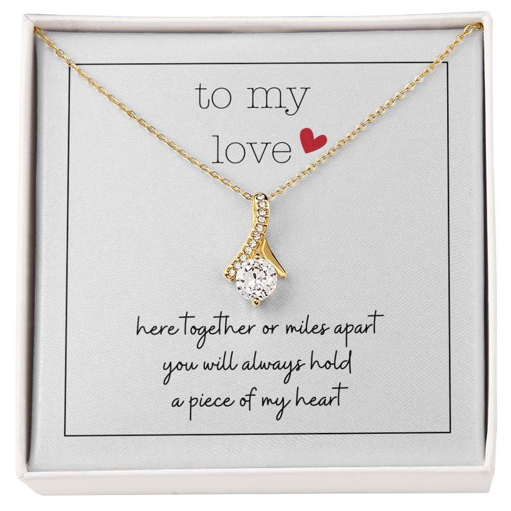 To My Love Tiny Heart | Alluring Beauty Necklace