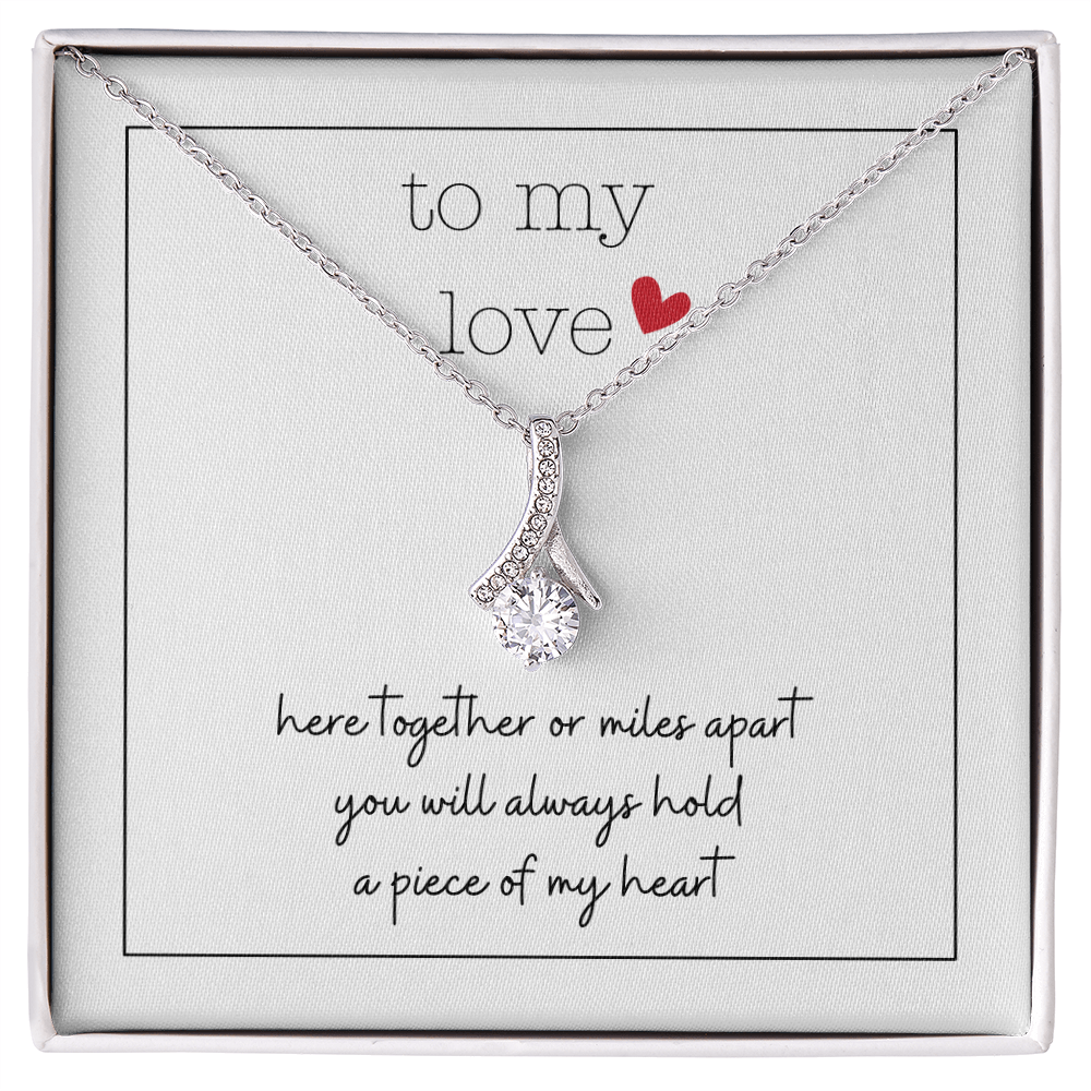 To My Love Tiny Heart | Alluring Beauty Necklace