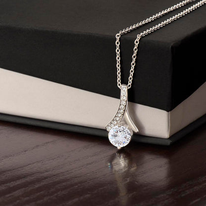 To My Amazing Daughter Pink | Alluring Beauty Necklace