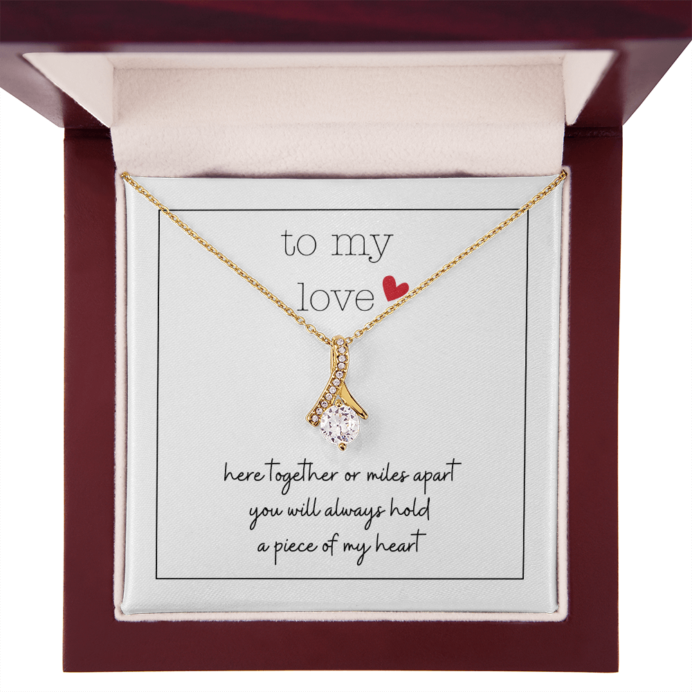 To My Love Tiny Heart | Alluring Beauty Necklace